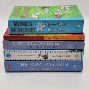 Monica McInerney 5 Book Lot Paperback Contemporary Romance Family Drama Good